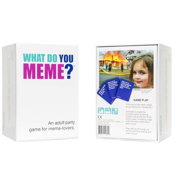 AJB What Do You Meme? Adult Party Game - Sex Games, Coupons and Tricks