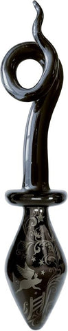Fashionistas Glass Pig Tail Butt Plug by Icon Brands - Butt Plugs