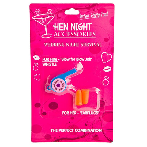 Hen Night FOR HIM Blow For Blow Job Whistle - Party Gifts and Novelties
