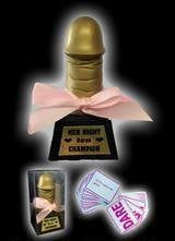 Seven Creations Hen Night Willy Trophy Dare Champion Award - Party Gifts and Novelties