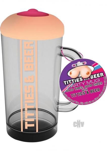 Titties and Beer Boobie Shape Party Mug by Hua Novelties - Party Gifts and Novelties