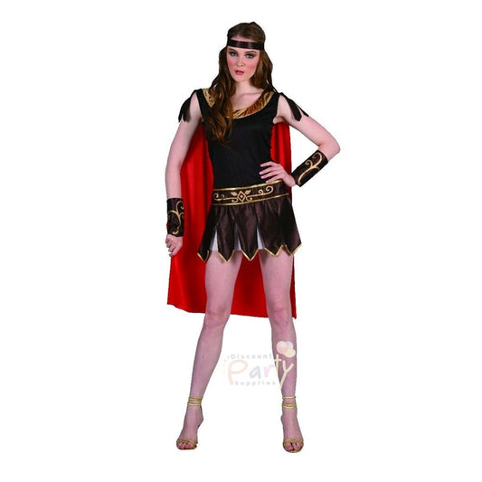 Adult Warrior Ladies 3 Piece Princess Costume - Fancy Dress Ups
