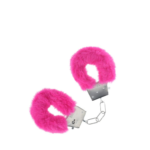 OUCH! Classic Fluffy Cuffs Fluffy Restraints by Shots Toys - Cuffs And Restraints