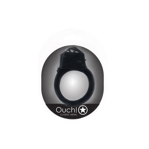 OUCH! Classic Metal Cuffs Restraints by Shots Toys - Cuffs And Restraints