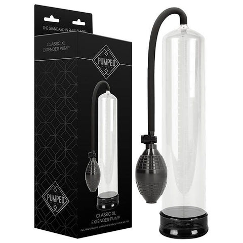Pumped Classic XL Extender Penis Pump by Shots Toys - Penis Pumps And Stretchers