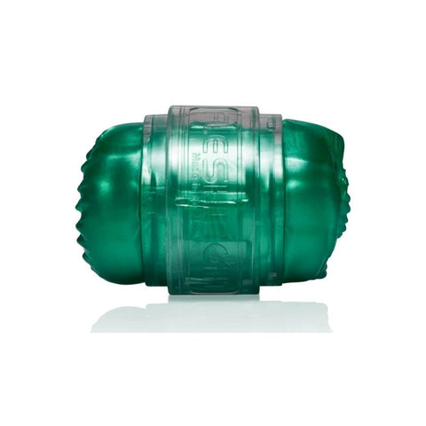 Quickshot Alien Lady Butt Masturbator Green by Fleshlight - Fleshlight Male Masturbators