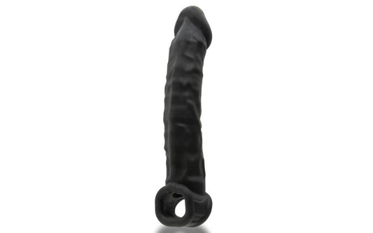 OxBalls Muscle Ripped Inner Ribbed Velvet Smooth Cock Sheath Night Edition