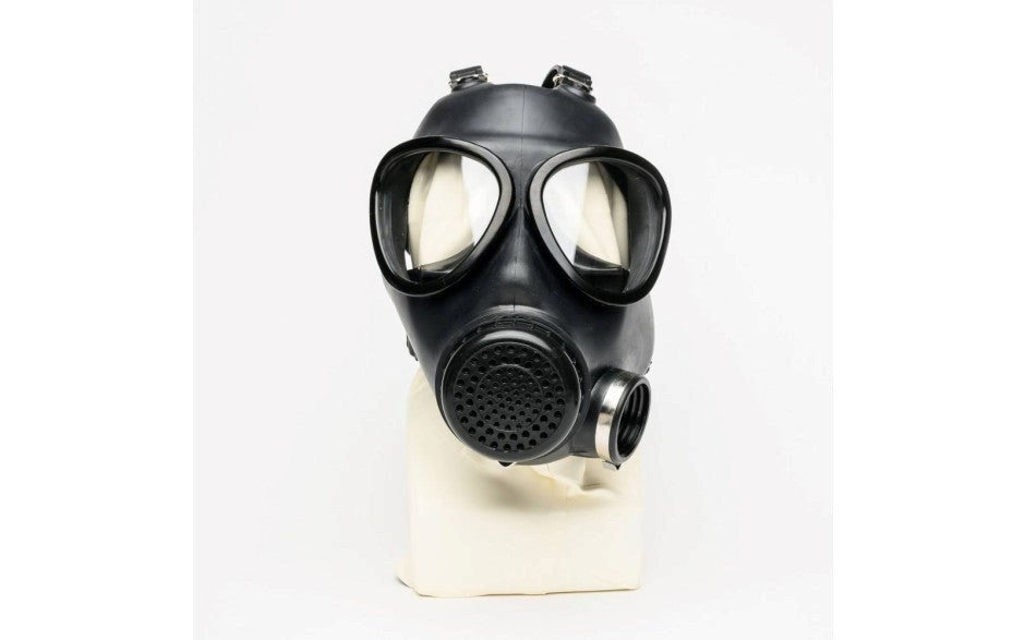 XTRM Military Adjustable Strap Rubber Gas BDSM Mask - Bondage Hoods