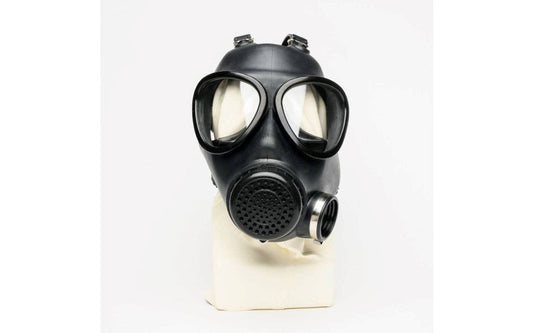 XTRM Military Adjustable Rubber Gas Mask by XR Brands - Bondage Hoods