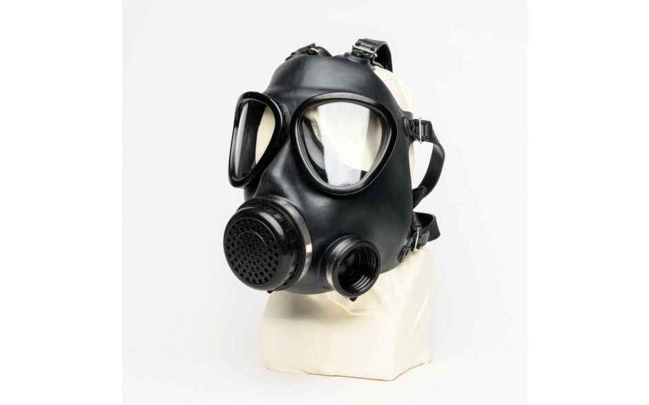 XTRM Military Adjustable Strap Rubber Gas BDSM Mask - Bondage Hoods