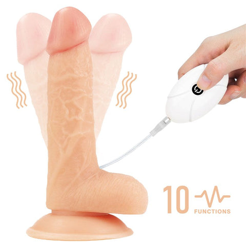 Ingen Vibrating Easy Strap-On Set 7'' Vibrating Strap-On - Strap On Sextoys