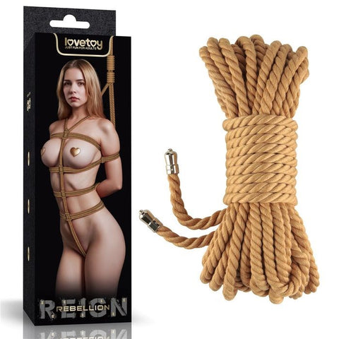 Knot Bondage Rope by Lovetoy - Cuffs And Restraints