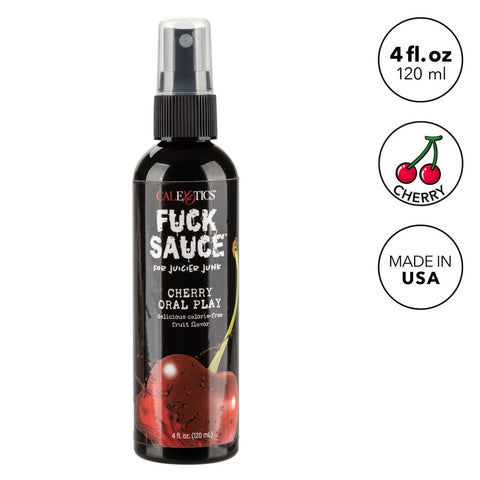 Fuck Sauce Oral Play Sex Spray 120ml by CalExotics - Water Based Lubes
