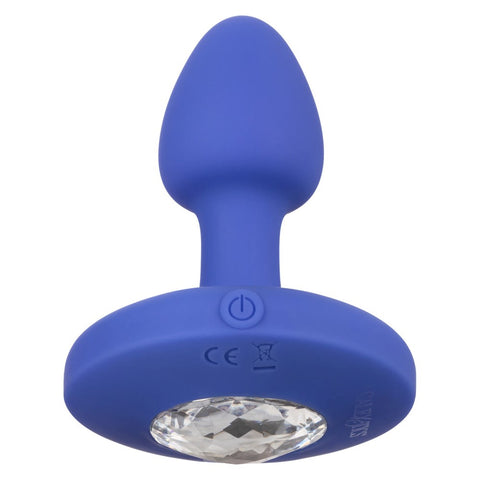 Cheeky Gems Rechargeable Vibrating Probe Purple - Butt Plugs