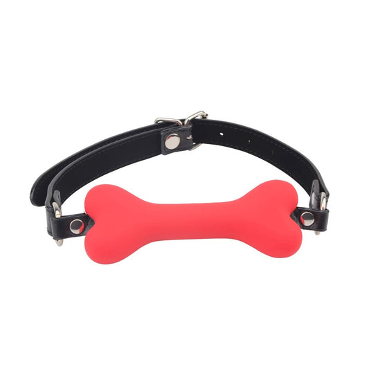 Behave Doggie Bone Adjustable BDSM Play Bit Gag