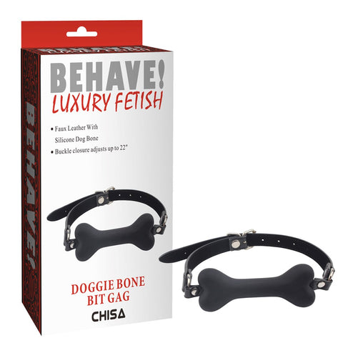 Doggie Bone Bit Gag by Chisa - Bondage Gags and Bits