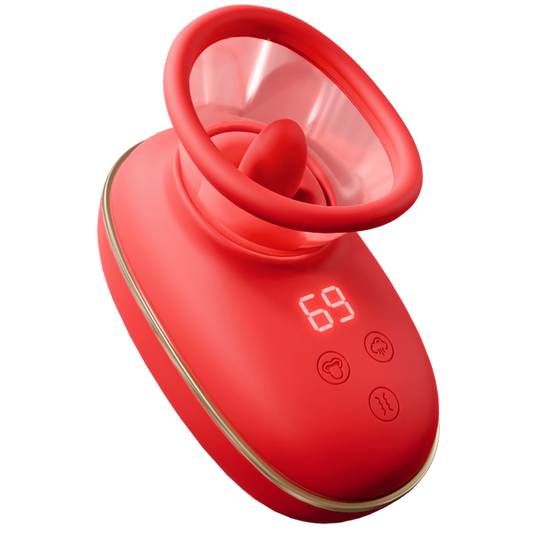 Vortex Sucking & Licking Clitoral Stimulator by Amovibe - Clit Ticklers and Pulsators