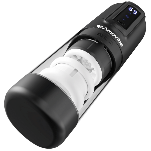 Amovibe Porsha Rechargeable Automatic Male Masturbator - Masturbators and Strokers