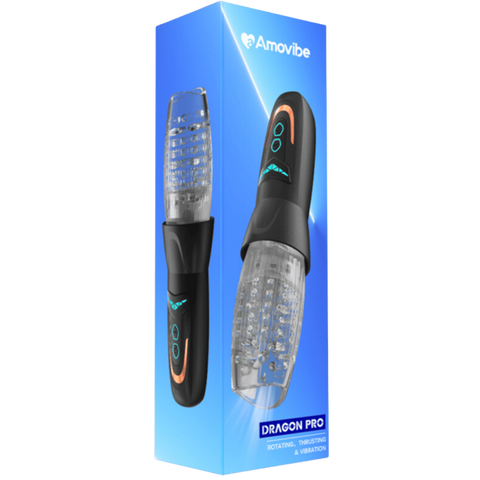 Dragon Pro Rechargeable Rotating Male Masturbator - Masturbators and Strokers