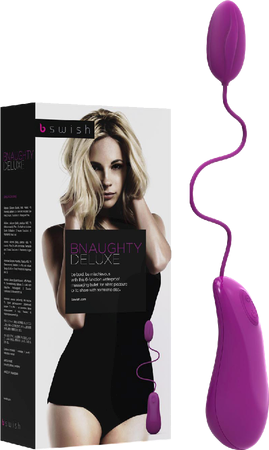 B Swish Bnaughty Deluxe 6 Function Remote Controlled Kegel Exercisers Raspberry