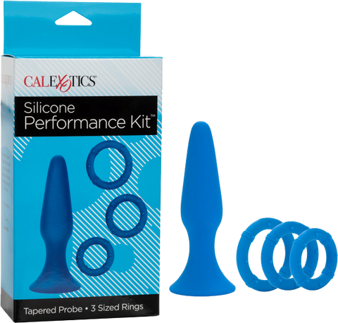Silicone Performance Butt Plug Kit by California Exotics - Butt Plugs