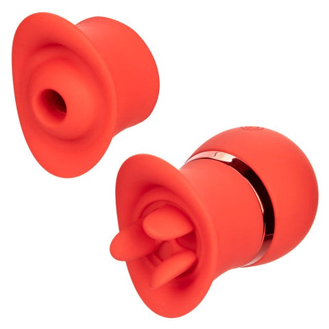Suck & Play Interchangeable Clit Vibrator Set - Clit Ticklers and Pulsators