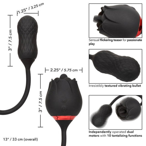 Elite Siren Clit Vibrator by California Exotics - Clit Ticklers and Pulsators