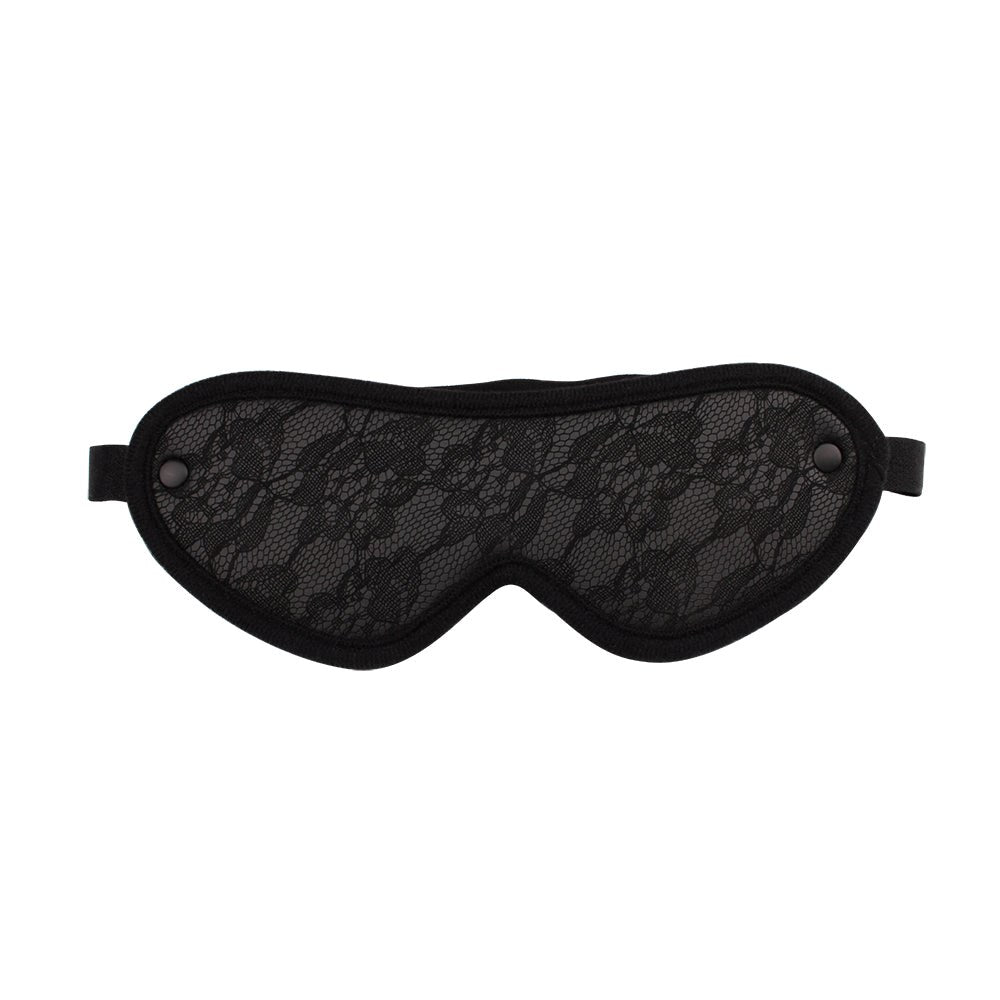 Behave Tempt Him Fetish Play Blindfold Black - Masks And Blindfolds