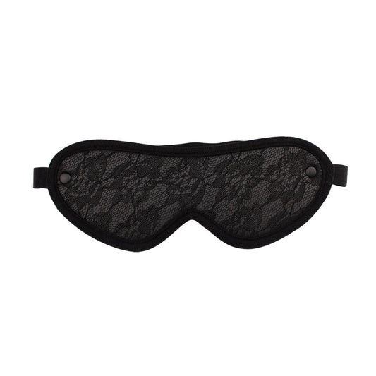 Behave Tempt Him Fetish Play Blindfold Black