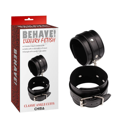 Classic Ankle Cuffs by Chisa - Cuffs And Restraints