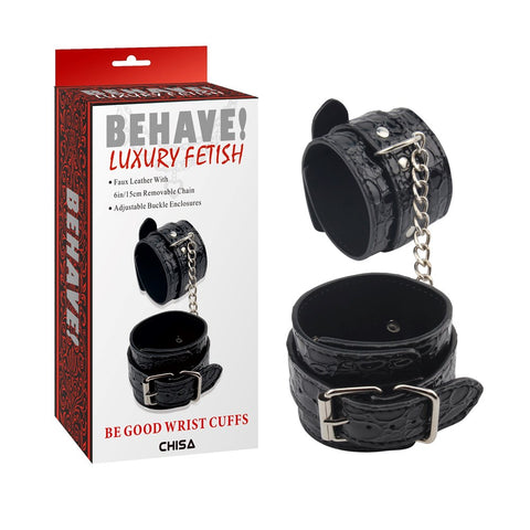 Be Good Wrist Cuffs by Chisa - Cuffs And Restraints