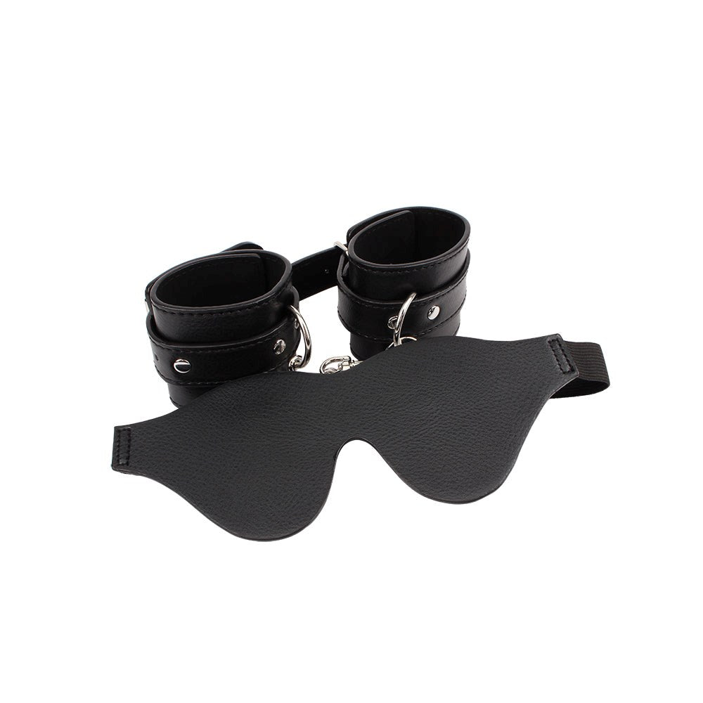 Behave By My Slave Bondage Play Sex Kit Black - Bondage Kits