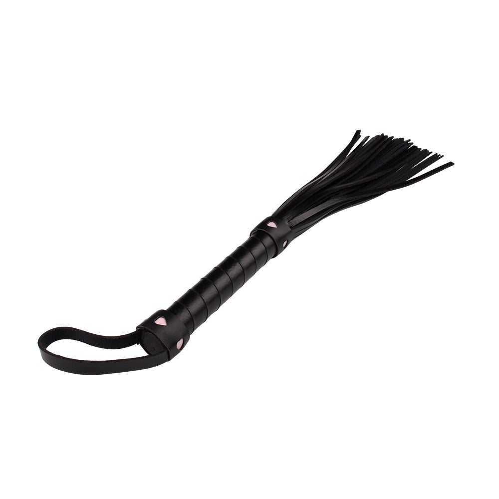 Behave Flexible Pleasure Bondage Whip Black - Whips And Crops