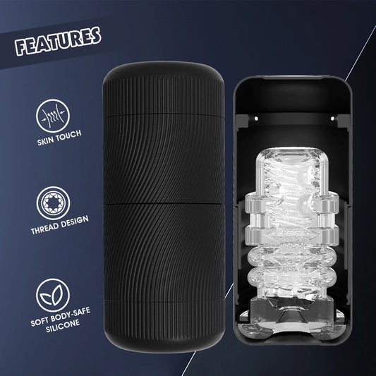 Lust Ripple Temptest Male Masturbator Black