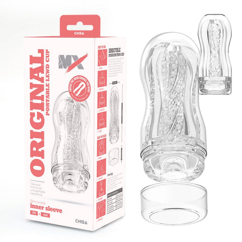 MX Original Portable Lewd Men's Stroker Cup by Chisa - Masturbators and Strokers