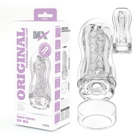 MX Original Portable Phthalate Free Masturbator Cup - Masturbators and Strokers