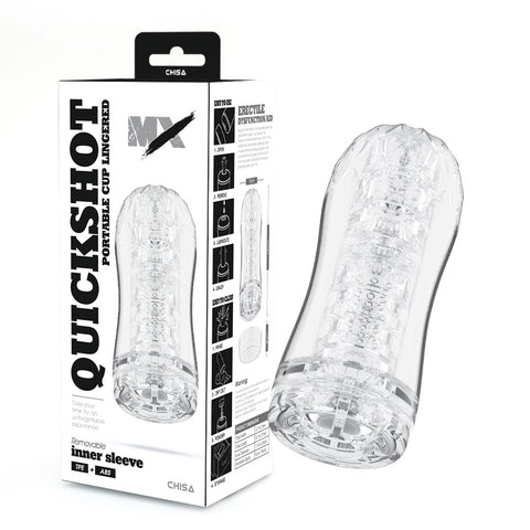 MX Quickshot Portable Cup Automatic Male Stroker by Chisa - Masturbators and Strokers