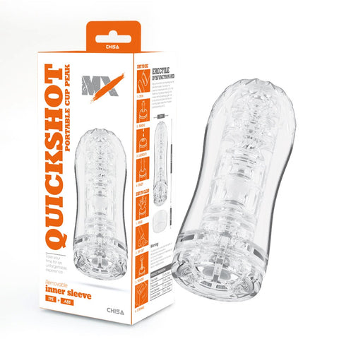Quickshot Portable Cup Peak Masturbator by Chisa - Masturbators and Strokers