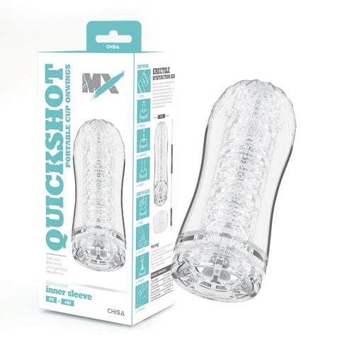 Quickshot Portable Cup Onwings Masturbator by Chisa - Masturbators and Strokers