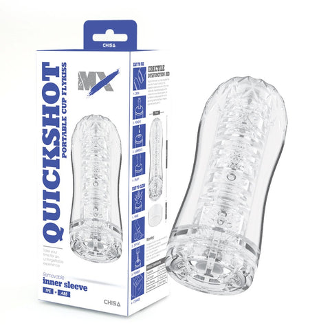 Quickshot Portable Cup Flykiss Masturbator by Chisa - Masturbators and Strokers