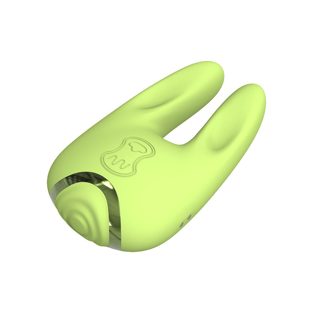 Kissen Satyr Waterproof Silicone Clitoral Vibrator Lime - Clit Ticklers and Pulsators