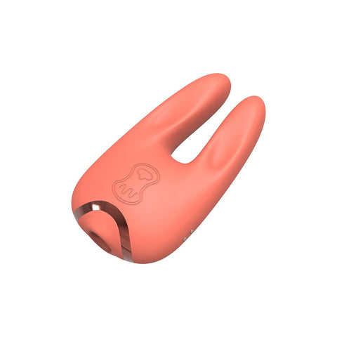 Bloom Peach Clit Vibrator by Chisa - Clit Ticklers and Pulsators