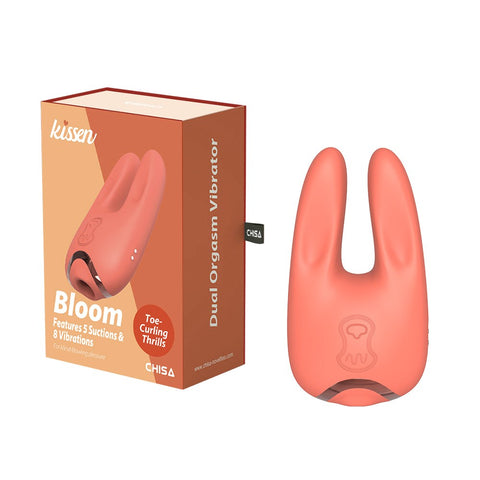 Bloom Peach Clit Vibrator by Chisa - Clit Ticklers and Pulsators