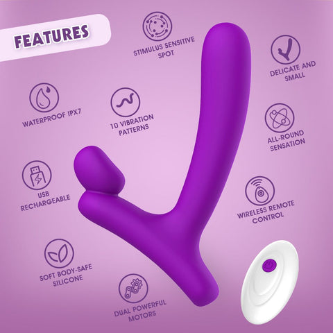 Horny Remote Control Massager by Chisa - Personal Massagers