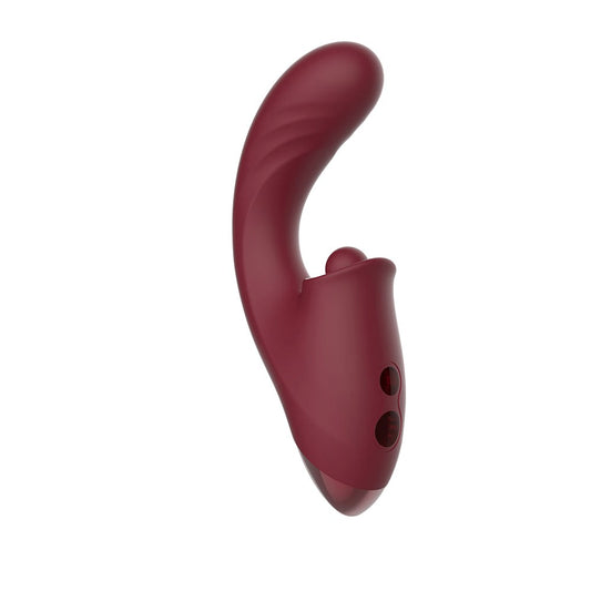 Kissen Tide Triple Orgasm Rabbit Vibrator Merlot