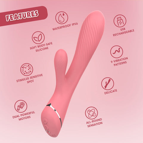 Coney Rabbit Vibrator by Chisa - Rabbit Vibrators