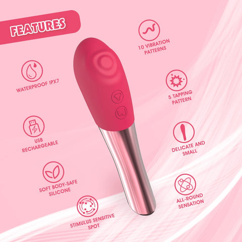 Ardor Clit Vibrator by Chisa - Clit Ticklers and Pulsators