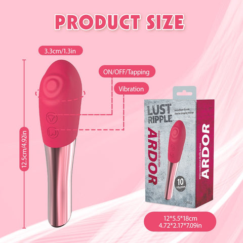 Ardor Clit Vibrator by Chisa - Clit Ticklers and Pulsators
