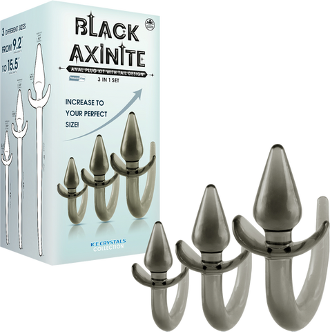 3-in-1 Anal Plug Kit with Tail by NANMA Corporation - Butt Plugs