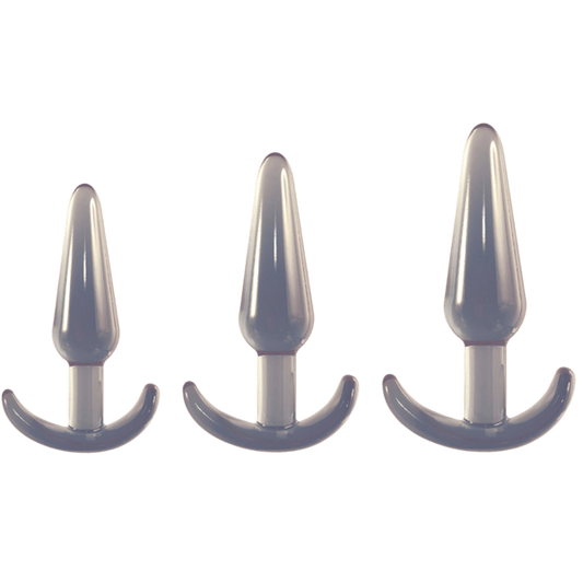 Excellent Power Butt Fantasy Triple Tapered Butt Plug Set - Butt Plugs